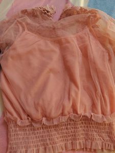 Pink Lace Top