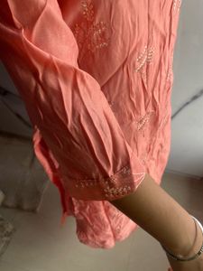 Elegant Embroidered Kurta