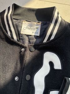 Varsity Style Bomber Jacket