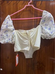 Floral Corset Top