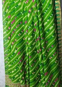 S4 Leharya Saree With LessPatti Atteched Blouse