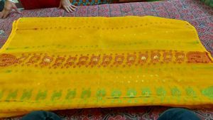 yellow saree for haldi