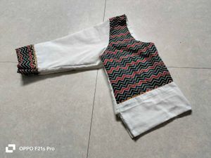 Unique Patterned Blouse