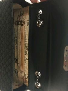 Quilted Black Chain Bag