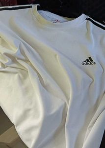 Adidas White Tshirt