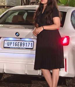 Elegant Black Midi Dress