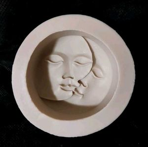 3D Sun & Moon Face Mold