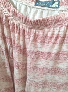 Striped Off-Shoulder Top