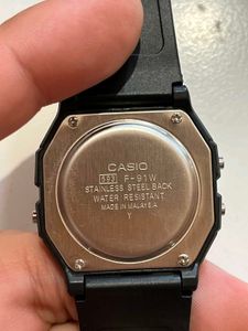 Casio F91w