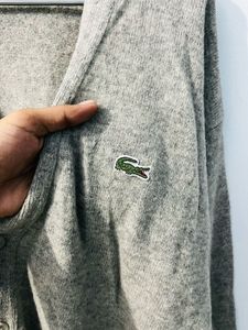 Lacoste Grey Cardigan