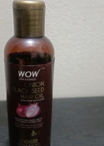 Wow Skin Science Online Black Seeds Hair Oil.