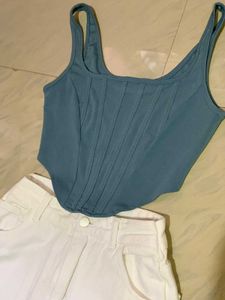 Crop Top&amp; Denim