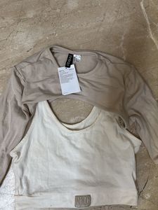 New H&amp;m Two Part Crop Top