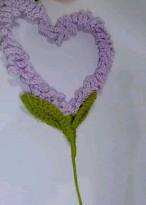 Crochet Heart Bouquet