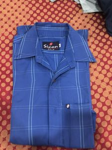 Royal Blue Shirt
