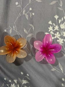 Flower Hair Clips