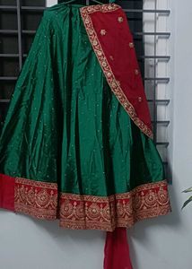 Elegant half sareee