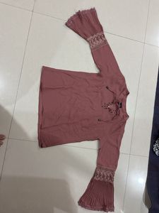 Elegant Bell Sleeve Top