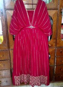 Elegant  Embroidered Dress
