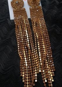 Long Golden Earings