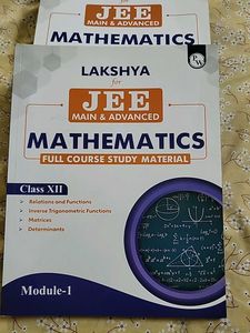 Lakshya JEE Study Material For Mathematics
