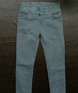 Grey Denim Jeans