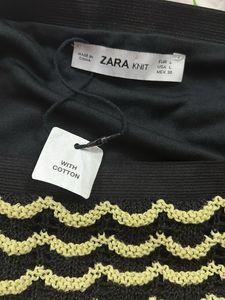 Zara Knit Crop Top &amp; Skirt Set
