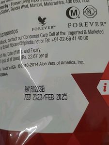 Forever Argi+ Protein Powder In Sachets (29)