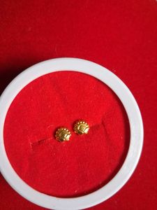 Gold Stud Earring 22crt Gol