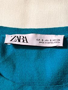 Blue Crop Top