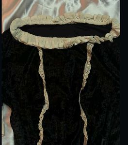 Vintage Goth Velvet Lolita Dress