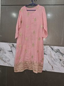 Kashmiri Ari Work ComboSuit With Kurta