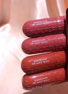 Unused Lipstick With Various Shades
