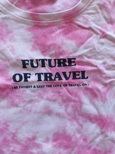 Tie &amp; Dye Printed Tshirt Slim Fit