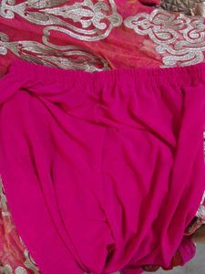 Pink Embroidered Kurta Set