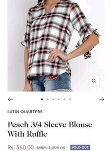 Top Cum Shirt Of Latin Quarters