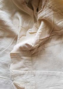 Pure Silk Blouse Embroidered On Sleeves