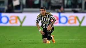 Di maria 2023 Juventus farewell football jersey