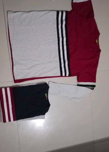 Stylish Color Block T-Shirt