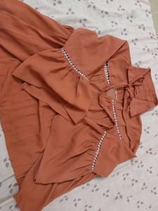 Cute Tie-Neck Top