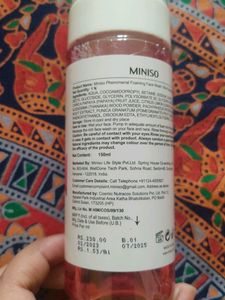 Miniso Multifruit Foaming Facewash