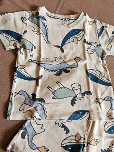 Cute Animal Print Kids Set