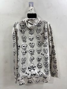 Skull Print Hoodie