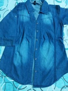 Blue Denim Shirt