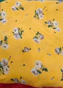 Floral Yellow Blouse