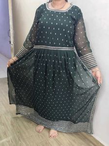 Emerald Dark Green Naira Cut Dress Suit