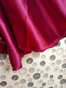 Brand New Very Beautiful Wine Colour Party Gown For Girls 2 To 4 Years