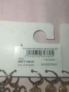 Westside Heart Earring Set