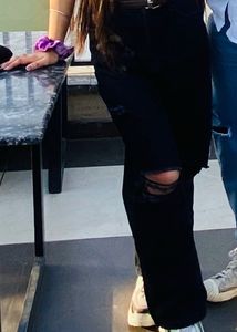 Ripped Black Jeans