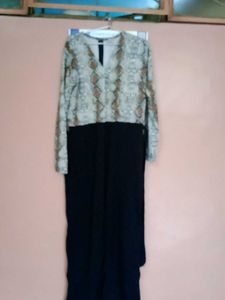 Stylish Snakeskin Print Dress